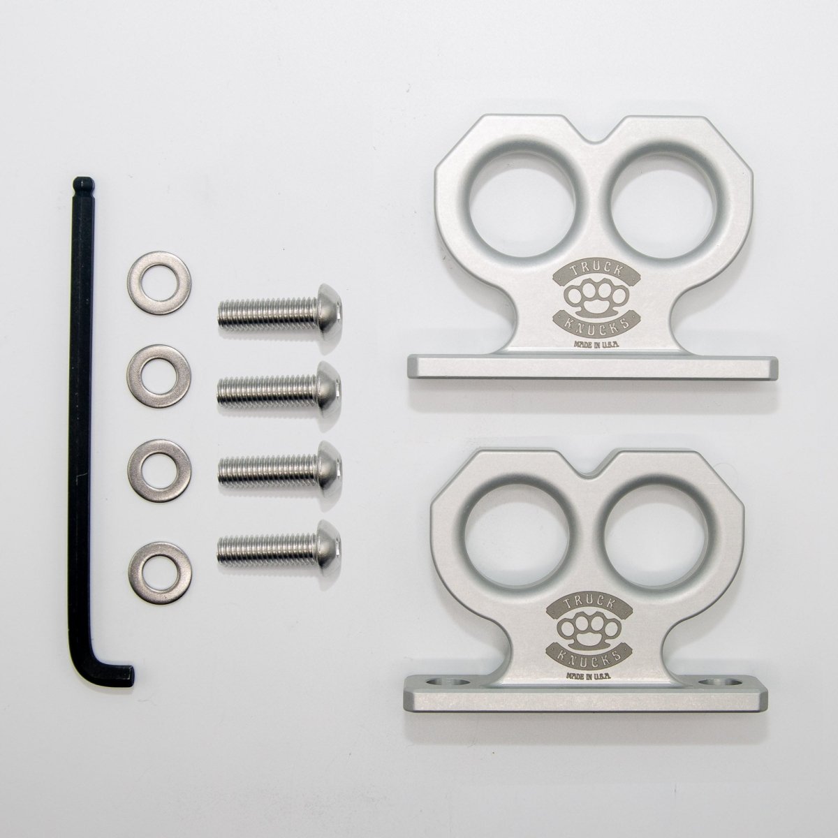 Two Knuck - Silver - Truck Knucks